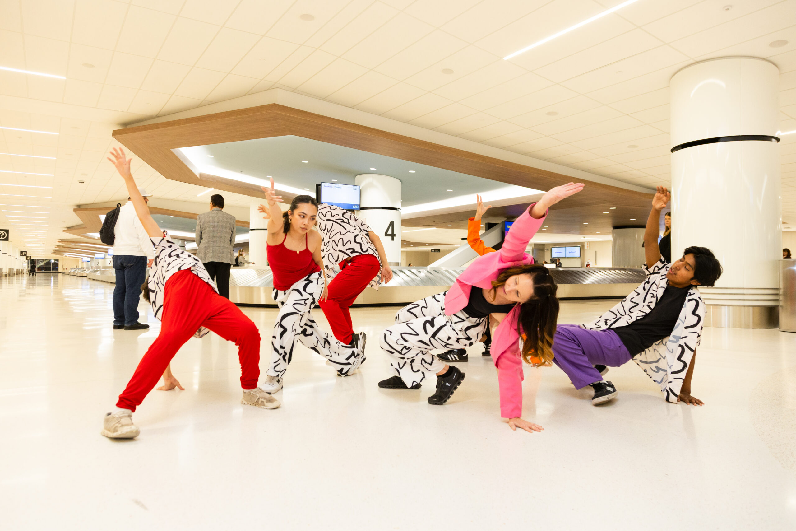 Local Youth Development Program Brings “Home” to Life for Travelers at SAN through Dance